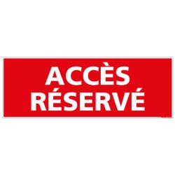 Acces reserve